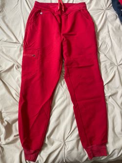 FIGS Red Scrub Joggers S/P