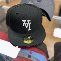 Upside down LA new era fitted hat