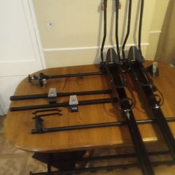 Yakima used upright bicycle roof carriers
