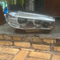BMW X5 X6 F15 F16 2014 2015 2016 2018 RIGHT PASSENGER SIDE XENON HEADLIGHT OEM
