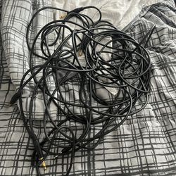Random Quarter Inch 1/4” Cables