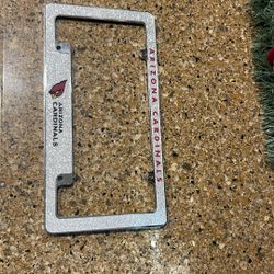 AZ Cardinals License  Plate Cover 