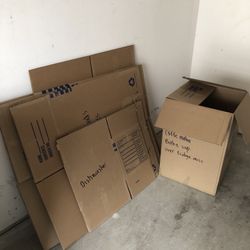 Assorted Moving Boxes