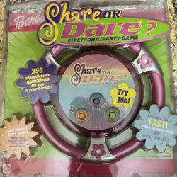 New! Barbie Share Or Dare Party Game 