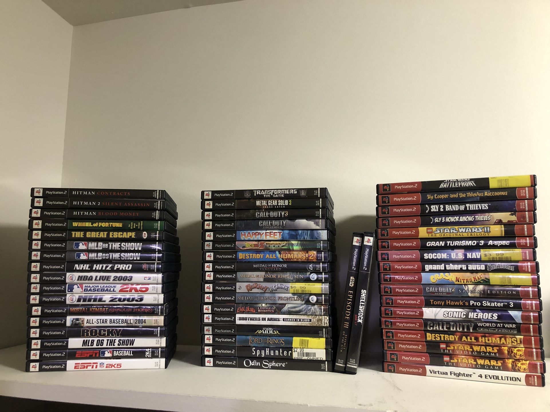 ps2 games bulk