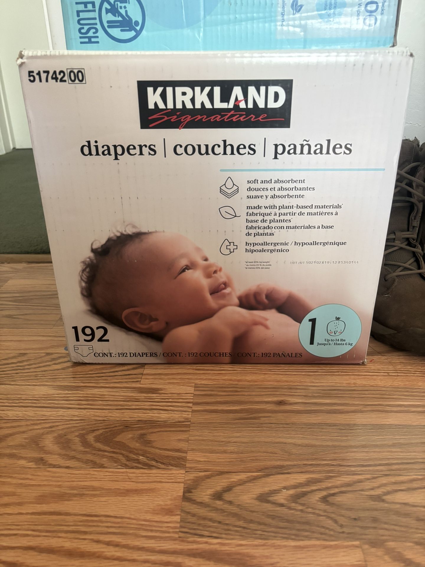 Kirkland Size 1 Diapers