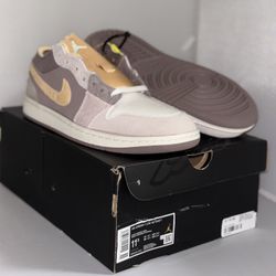 Nike Air Jordan Retro 1 Low SE Craft ‘Taupe Haze’ Size 11.5 