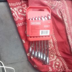 Craftsman Metric Reversible Ratcheting Wrenches 