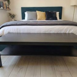 Bed End Bench.  Black 59" x 21 1/2