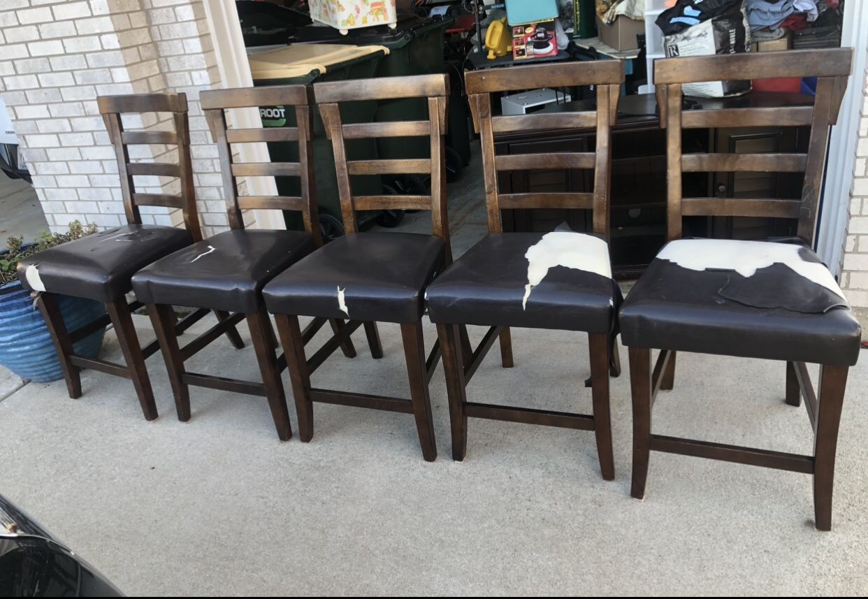 Sturdy Chairs - 6 Total