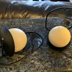 Candle Metal Sconces Qty 2 
