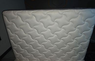 Full Size Mattress and Metal Boxspring