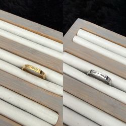 Engraved Rings