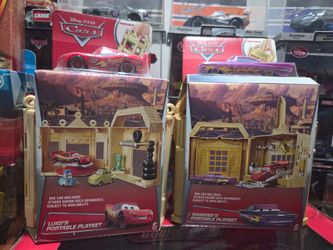 Disney cars Ramones and Luigi play set