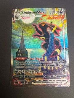 Pokemon Evolving Skies Umbreon Vmax Alt Art "Moonbreon "