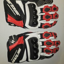New Scorpion Motorcycle Leather Gloves