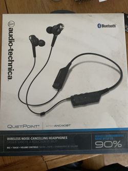 Brand new Audio Technica ATH-ANC40BT headphones
