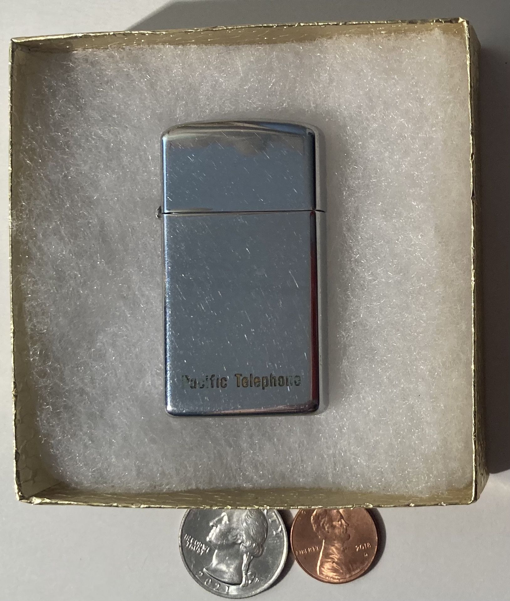 Vintage Zippo Pacific Telephone