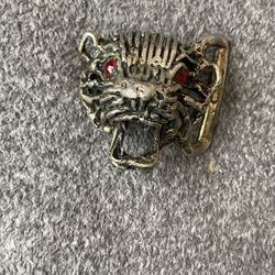 Custom Made Lion Belt Buckle