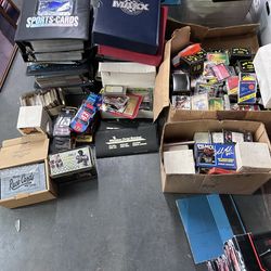 Huge 90s NASCAR NHRA card lot