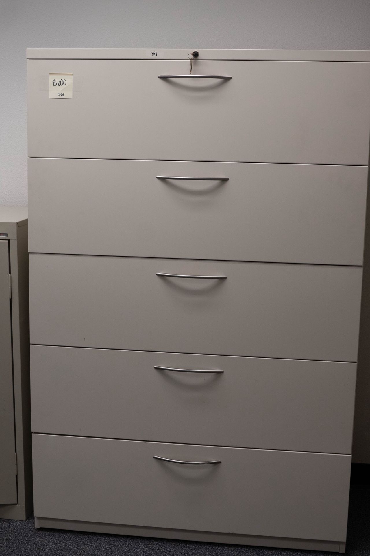 5 Drawer Filing/Storage Cabinet