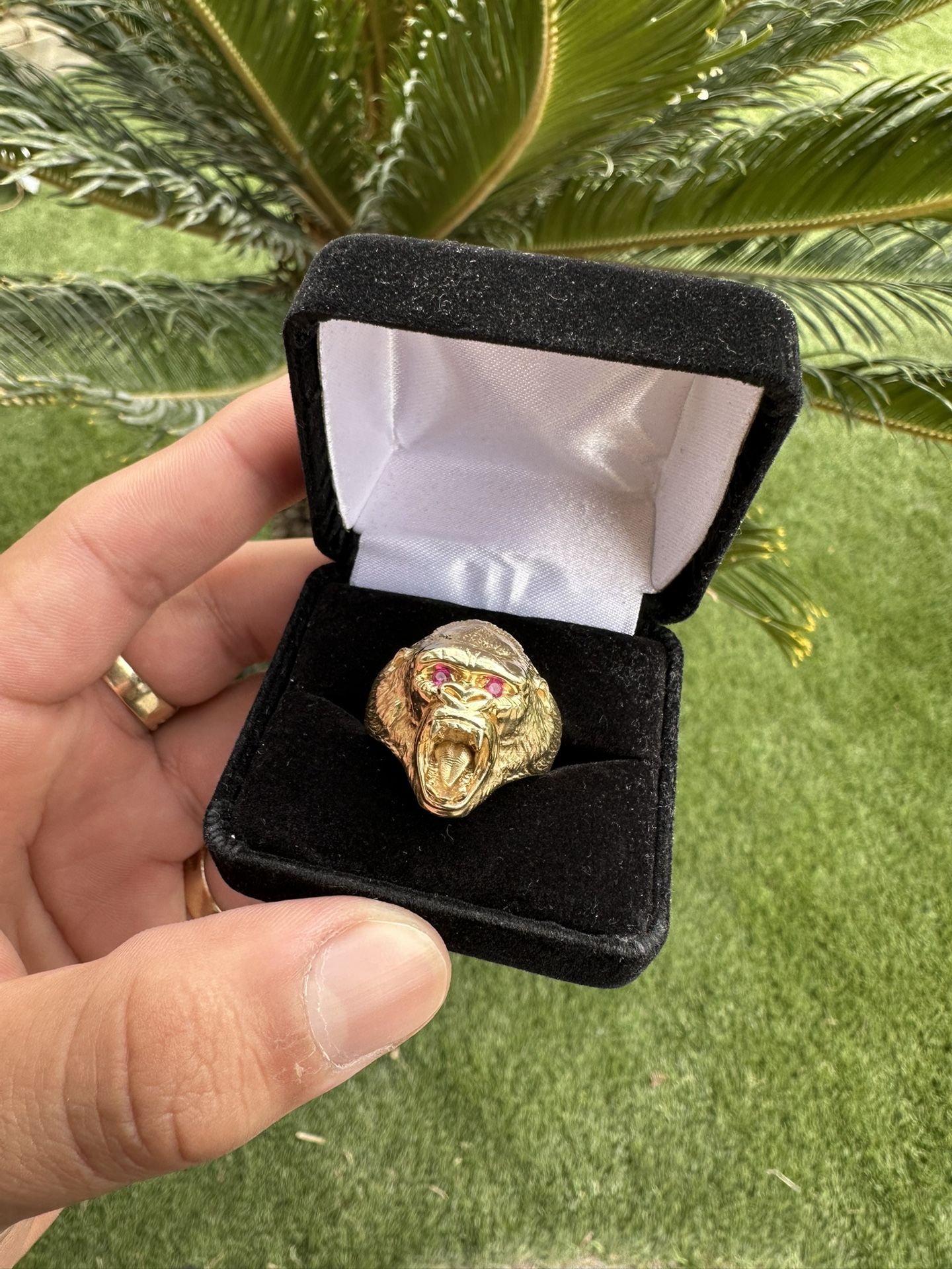 10k Gold Gorilla Ring