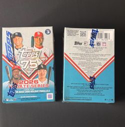 2026 Topps 75th Update Series Baseball Blaster Box
