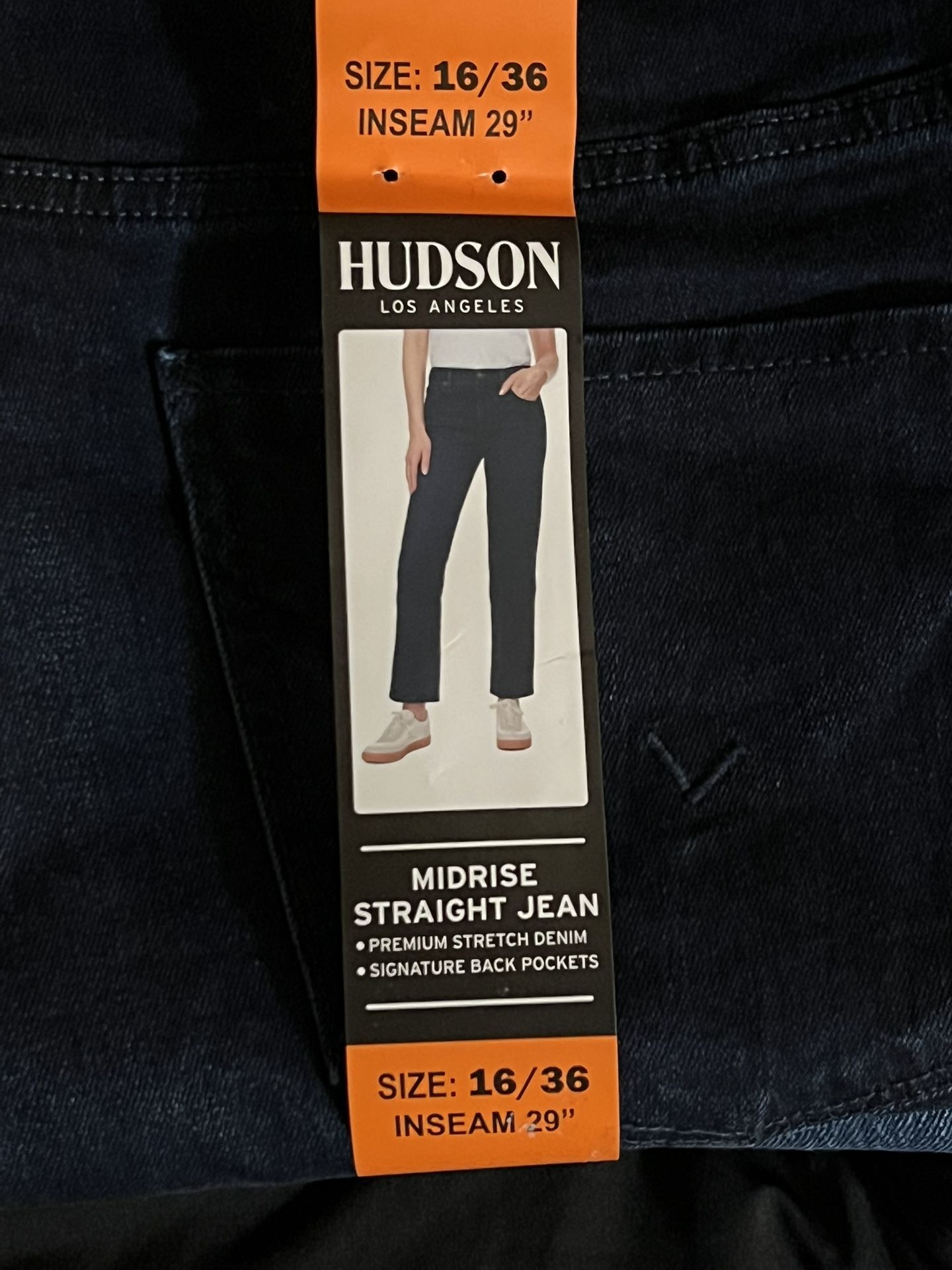 Midrise Straight Jeans