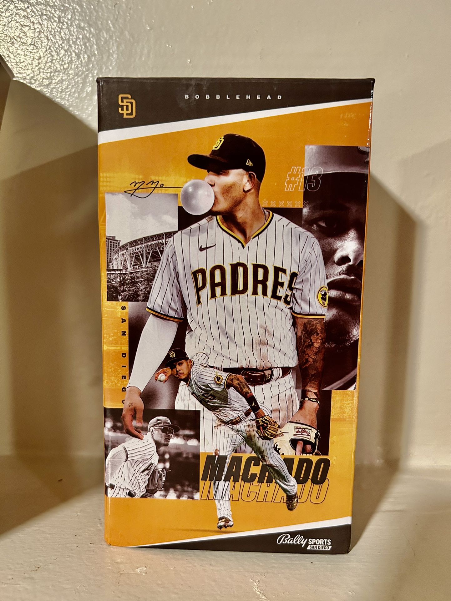 San Diego Padres Manny Machado Bubble Gum Bobble Head for Sale in Chula