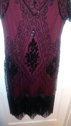 Beaded dress/halloween custome