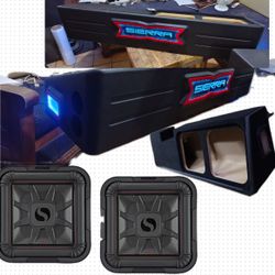 New Custom Box GMC Sierra 2019-2024 2 Kicker L7t 12”