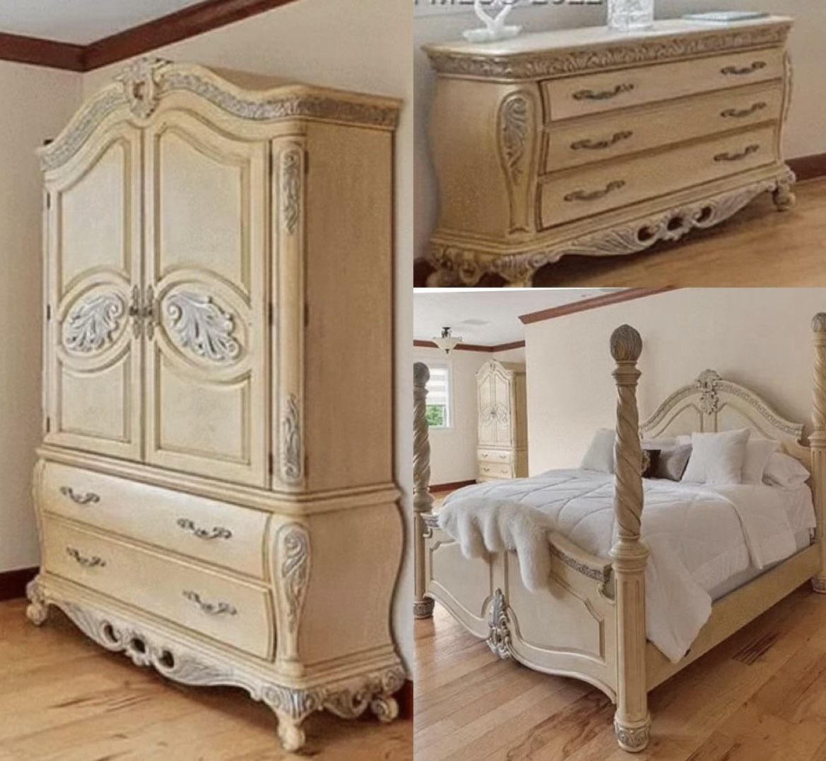 Vintage California King Bedroom Set