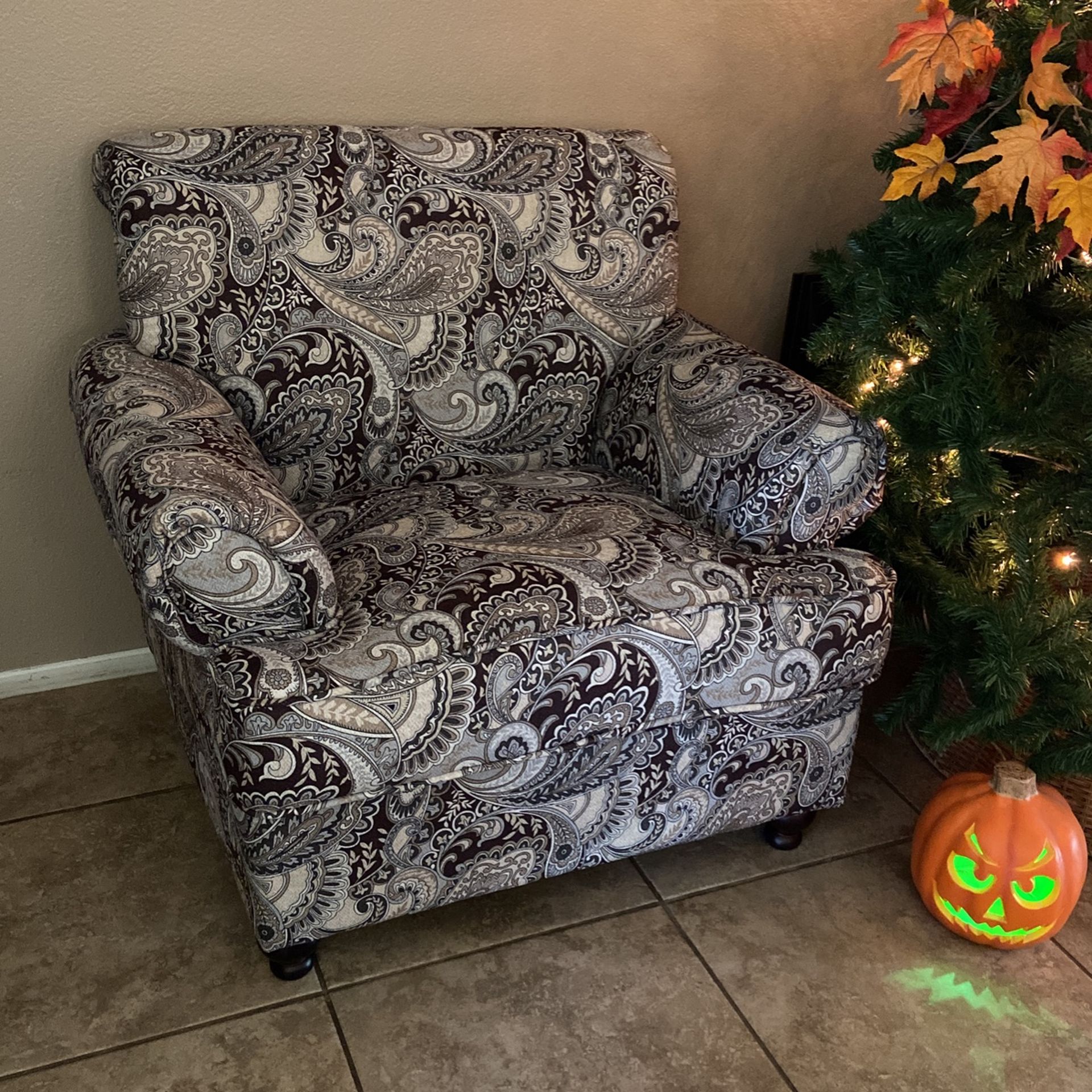 New Chair And large ottoman