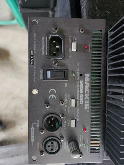 Mackie SRM450 Amplifier (need repair)