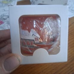 Hand Crafted And Painted Ukrainian Glass Xmas Bulbs 