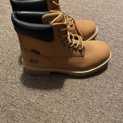 Timberland Steel Toe Boat Size 9.5