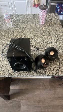 PC speakers with subwoofer