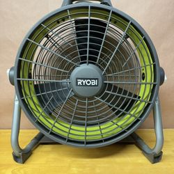 RYOBI ONE+ 18V Hybrid 18 in. Air Cannon Drum Fan (x2 Fans available)