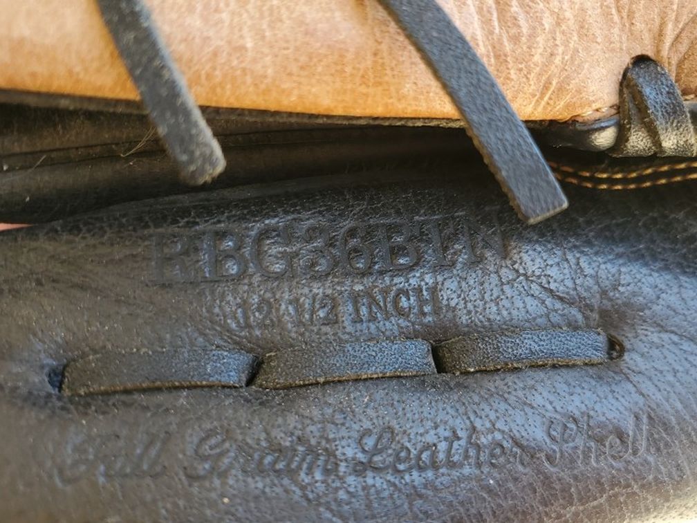 Left Handed Baseball Glove Leather