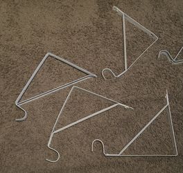 Pole Support Brackets And Shelf Support Brackets 