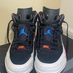 Jordan Spizike Black/New Blue-White-Infrared