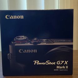 Canon PowerShot G7 x Mark II 20.1MP Digital Camera 4.2x Optical Zoom Full-HD NEW