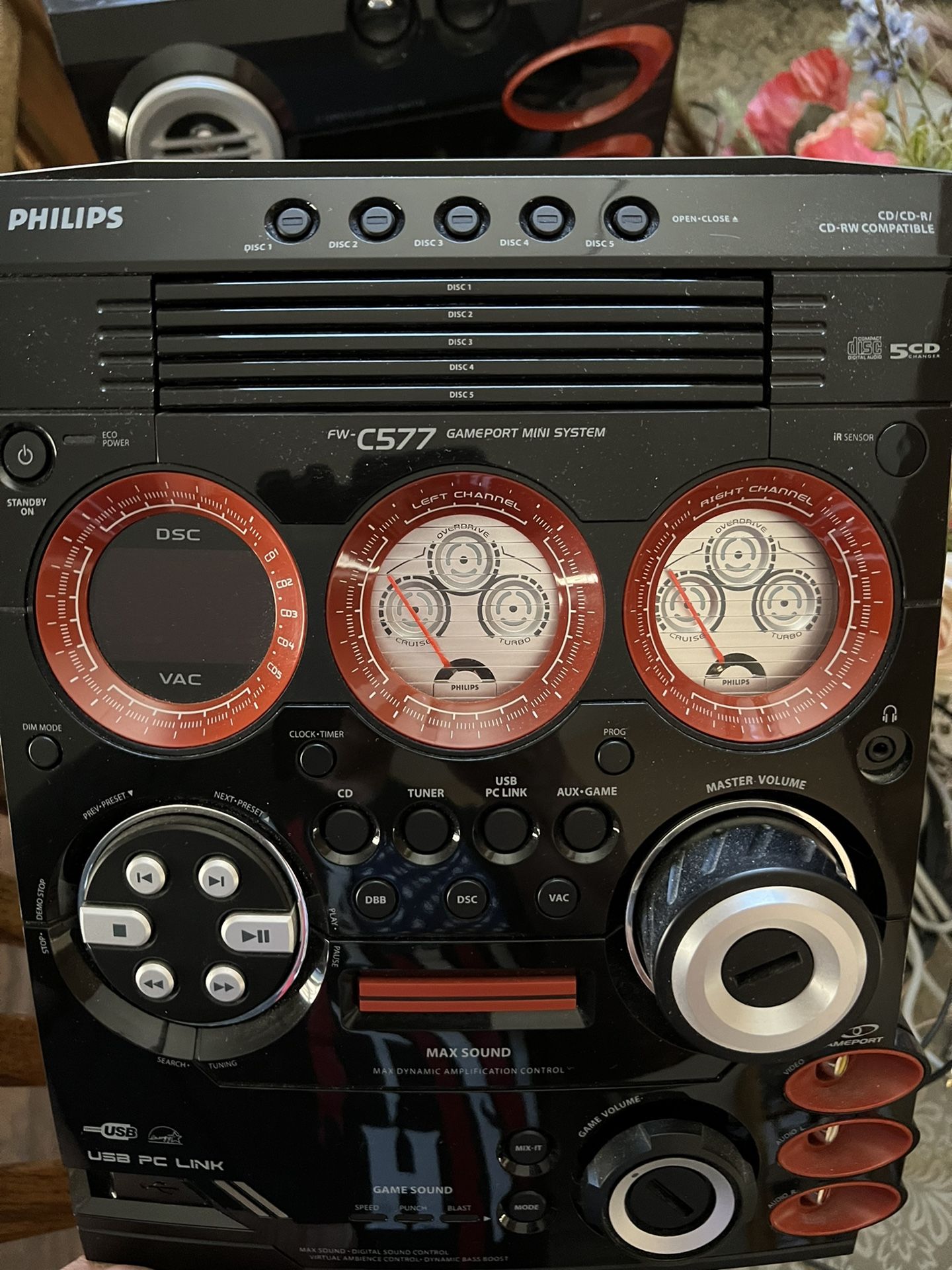 Phillips Mini Audio System FW-C577