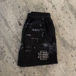 Eric Emanuel Black Skyline EE Shorts