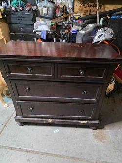 Dark Wood Dresser