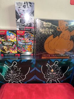 Pokémon TCG Bundle – Shining Fates ETB + Booster Bundles + Tins