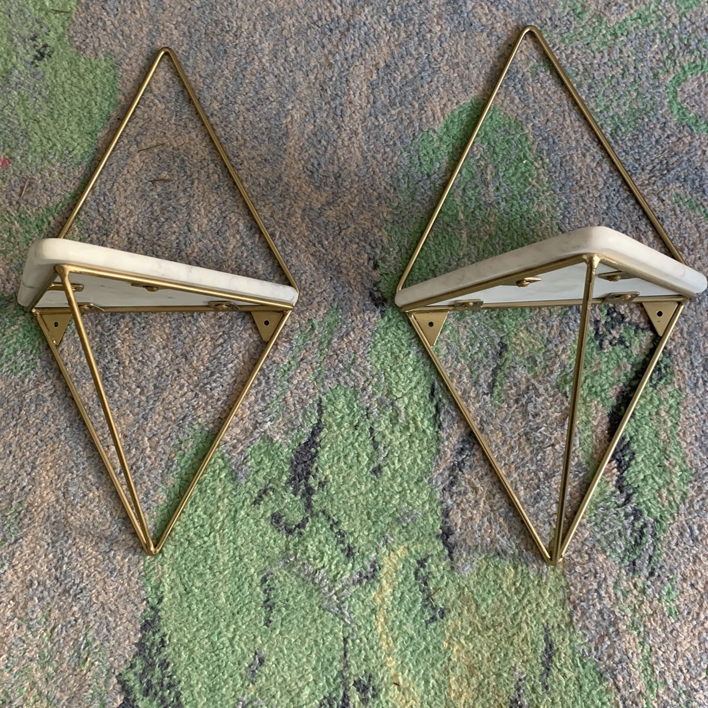 Hanging Marble Shelves