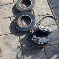 Front GM Brake Pads And Rotors
