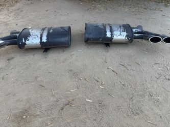 Corvette C5 Mufflers With Tips