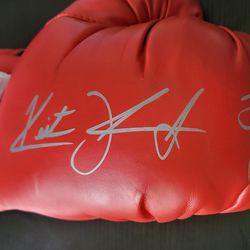 KEITH THURMAN VS DANNY GARCIA AUTOGRAPHED GLOVE!